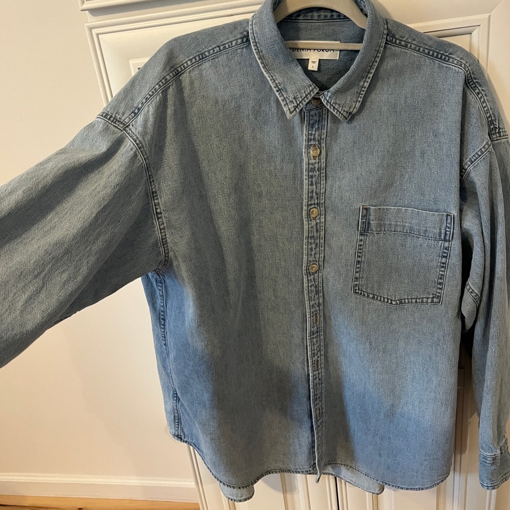 Denim Forum - Aritzia - The 80’s Comfy Denim Shirt